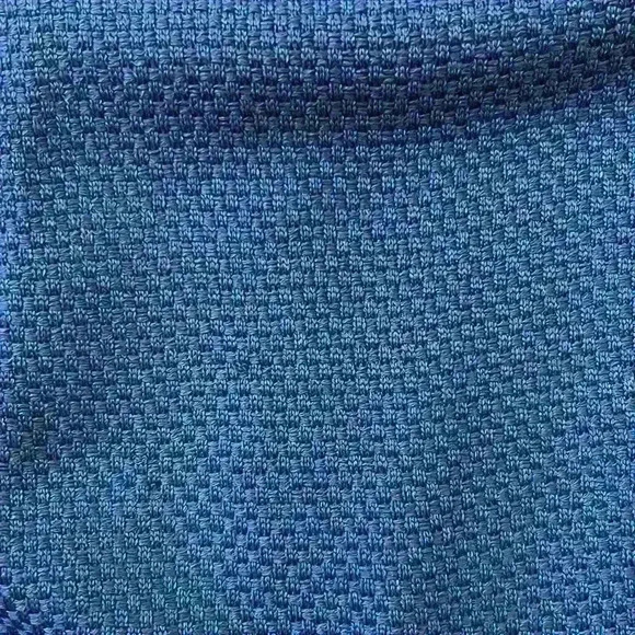 St. John bateau neckline midi length royal blue tweed dress size 16 - Picture 6 of 7